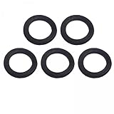 rockible 5x 2.5cm ラバーワッシャー 5個パック ファスナー ワークアウト エクササイズ ジム バーベル ナット ガスケット Oリング バーベルクリップ用 クランプカラー バーベルカラー