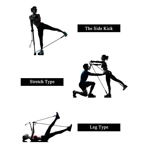 Anself Equipamentos de ioga Esportes de fitness Pilates Rods Uso doméstico Alta elasticidade Emagrec