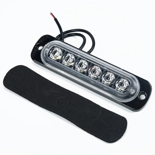Feux de voiture universels kit feux antibrouillard 6000K et feux de circulation fluorescents