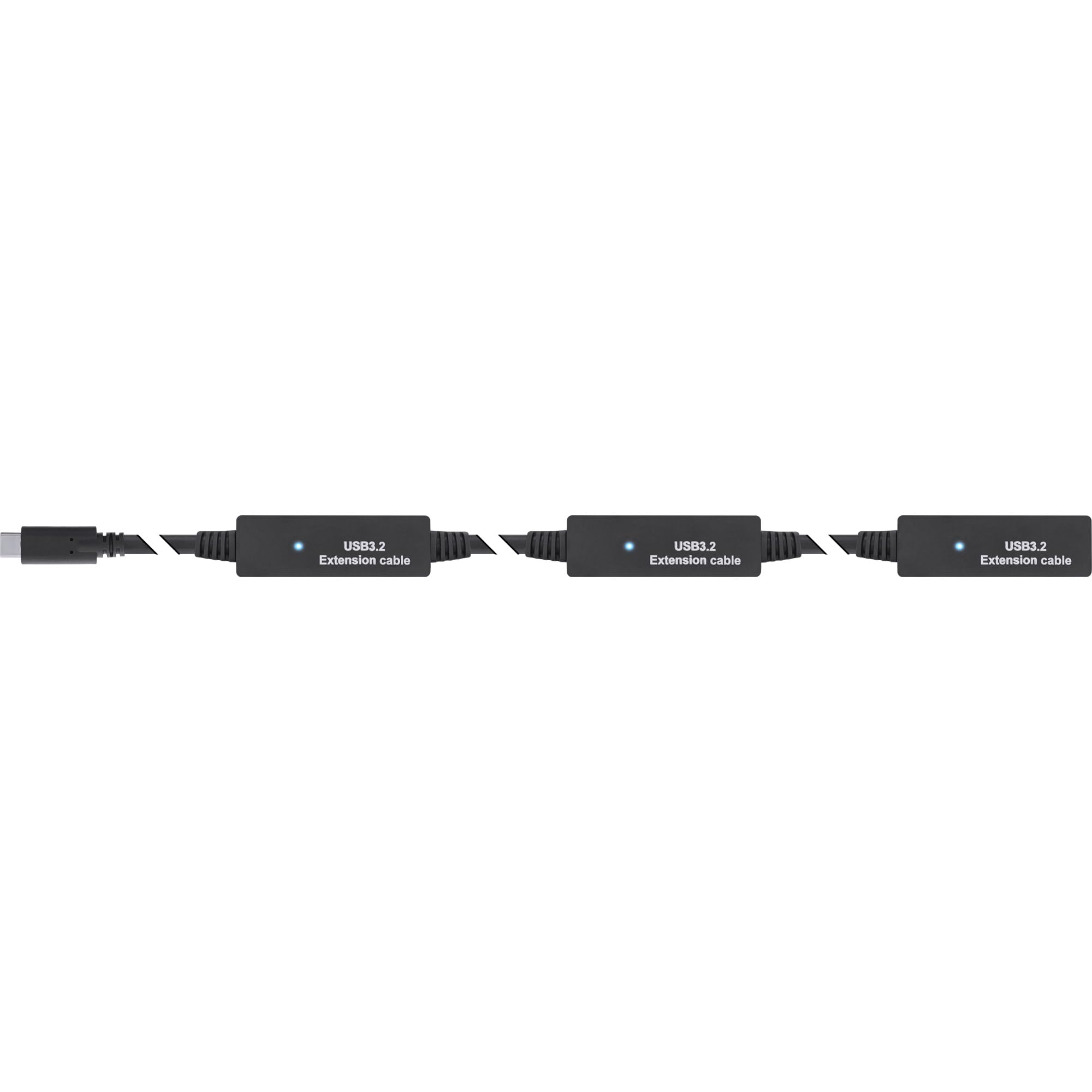 InLine® USB 3.2 Gen.1 - Prolunga attiva, spina USB-C a presa USB-C, 15 m