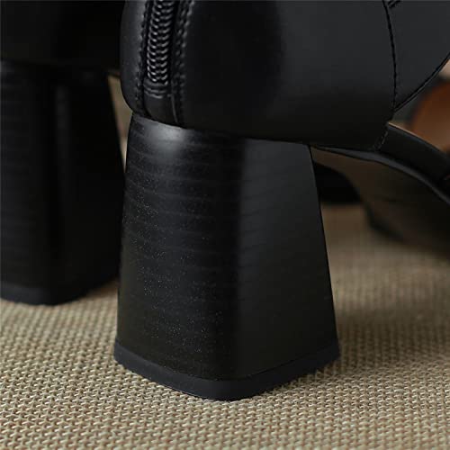 Chaussures à talons hauts avec fermeture éclair faciles à enfiler - 5