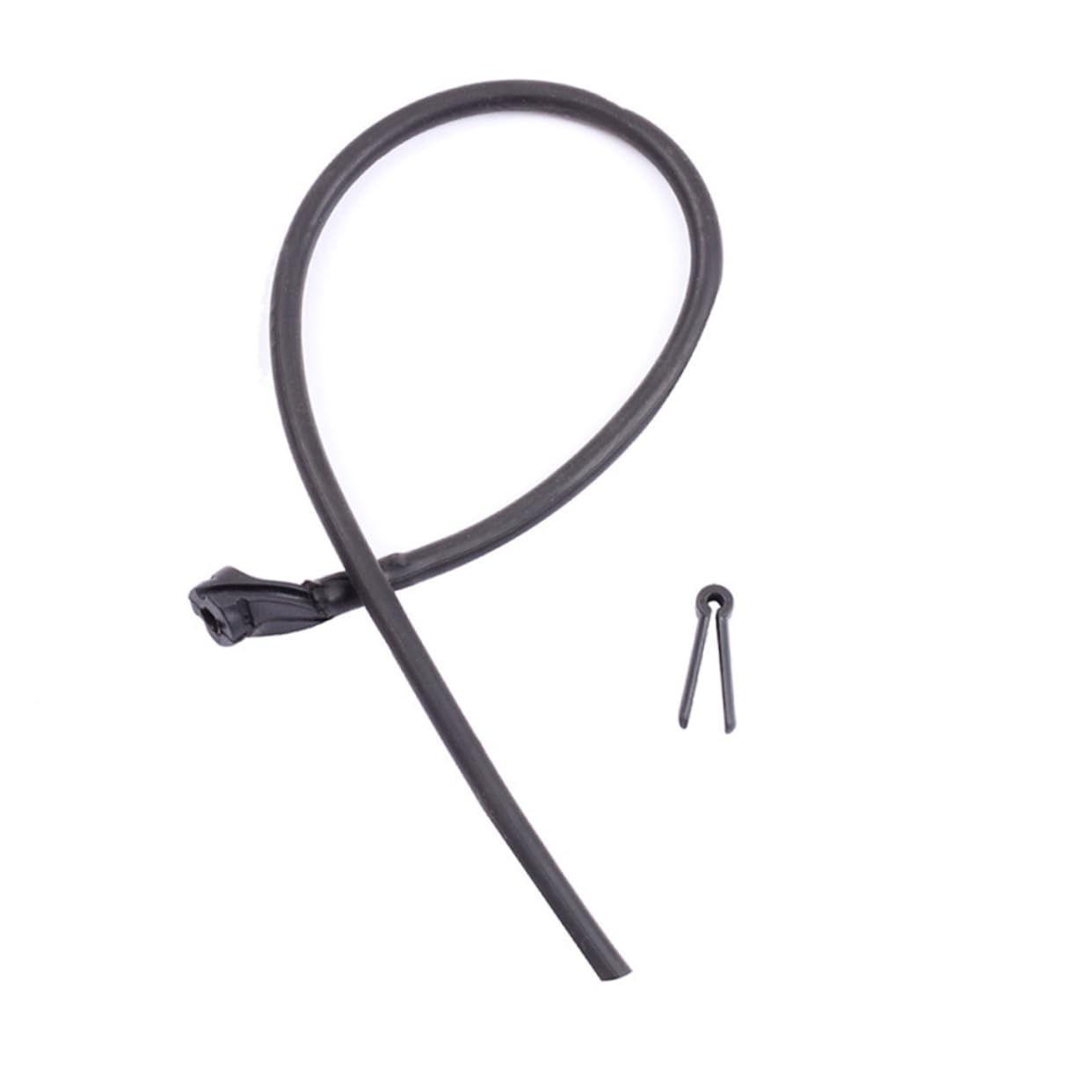 Happyyami 2Pcs Bow Peephole Holder String Clip for Accessories Easy Installation with Durable Design for Archers Black Color