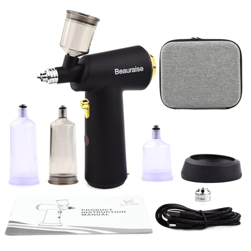Portable Cordless At Home Spray Tan Gun with Wireless and USB Charging