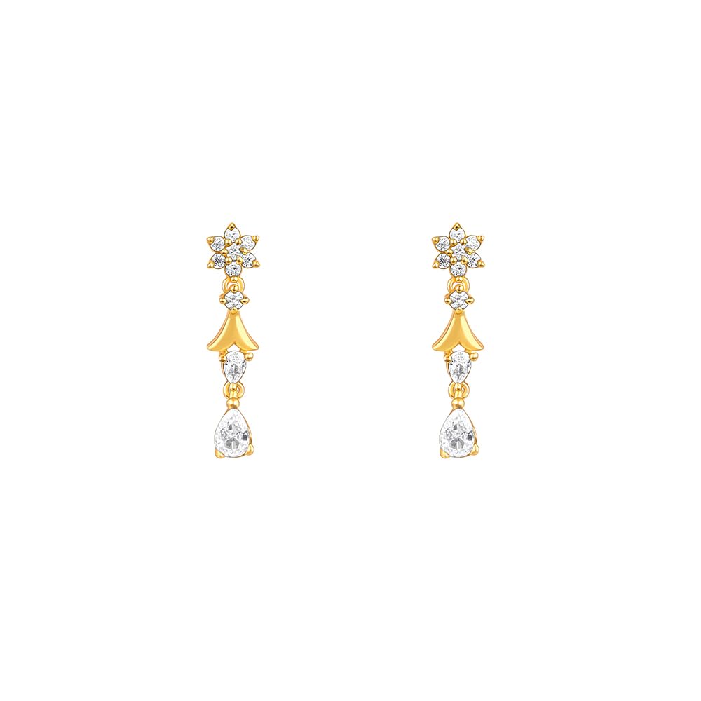 GIVA 925 Silver Golden Glinting Joy Zircon Earrings | Gifts for Girlfriend, Gifts for Women and Girls | With Certificate of Authenticity and 925 Stamp | 6 Months Warranty* (B0BT7J7GM5) Amazon Price History, Amazon Price Tracker