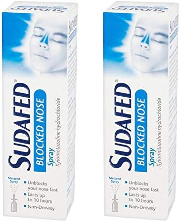 2 x 15ml Nose Spray 10hrs Long Lasting Fast Acting