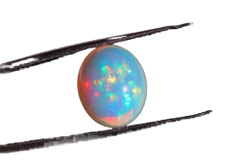 Cabochon opale éthiopienne AAA pour haute joaillerie