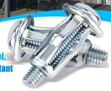 Miniatura 6 de 60 tuercas de pétalos de tornillo de expansión, M4-20, M5-25, M6-25, tuerca de metal en forma de pétalo, tuercas de expansión, tuercas de pétalo,