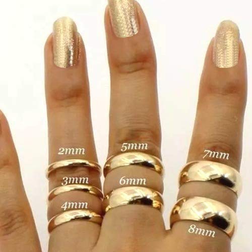 Par De Aliança Em Ouro 18k Peso Médio 3.0 Gramas (o Par)