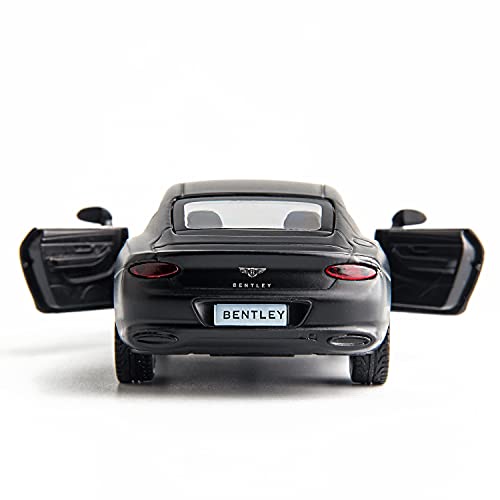 Rmz City 1:36 Compatible For Diecasting Alloy Car Model Bentley Continental Gt Toy Car, Pull Back Vehicles Toy Car For Toddlers Kids Boys Girls Gift Black #TOP5