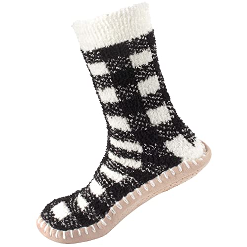 Calcetines antideslizantes para hombre que evitan resbalones y pies fríos