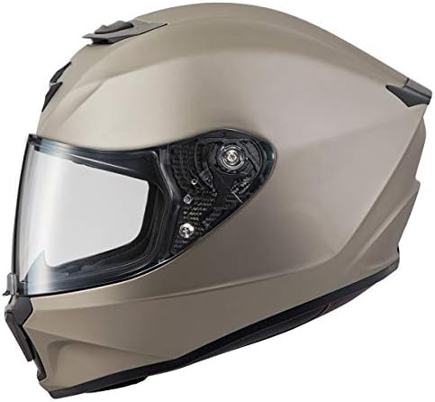 Scorpion EXO-R420 Solid Adult Street Motorcycle Helmet - Titanium/Small