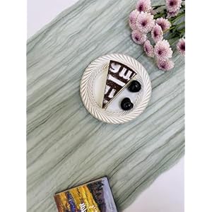 1 pack cheesecloth table runner sage green 35x120in gauze runner 10ft cheese cloths runner for wedding baby shower bridal shower party easter table runner  urban country home decor