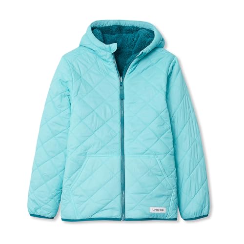 Lands' End Kids Reversible Water Resistant Sherpa Insulated Jacket