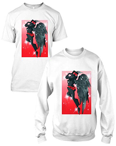 Cryptid Pinup Mothman Sexy Kawaii Monster Classic Unisex T-Shirt, Short Sleeves, Tank Top, Long Sleeve, Hoodie for Men Women