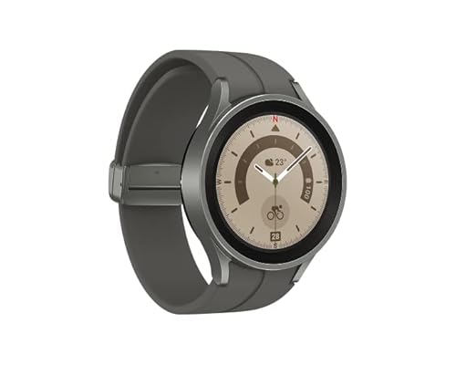 Samsung Capa de titânio para Galaxy Watch 5 PRO [2022] (45 mm) - (titânio)