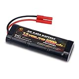 MELASTA 7.2V 5000mAh NiMH RC Battery Pack for Redcat Racing Vehicles with Banana Connector