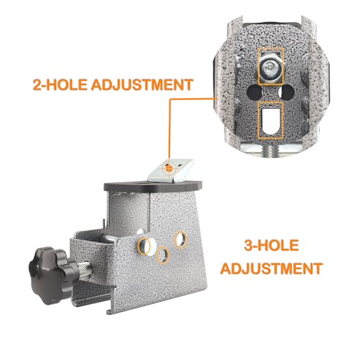 Image of 4-Piece Motorcycle Tire Changer Machine Clamp, Tire Clamp Adaptor, Wheel Clamp, Tire Bead Breaker, Decrease 6 inches