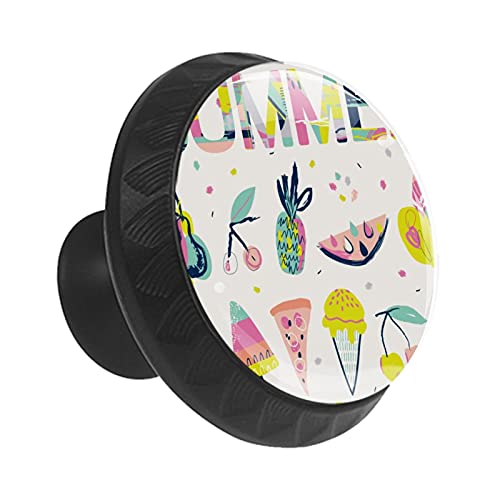 Boutons de tiroir d'été 35mm lot de 12 pour commode - 3