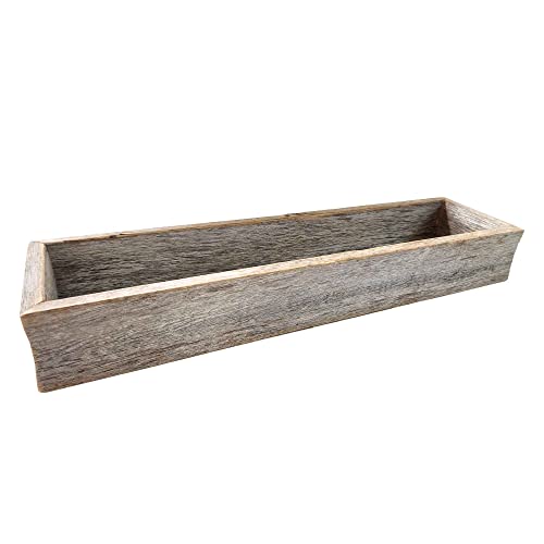 Rockin' Wood Rustic Wooden Box for Centerpiece made in...