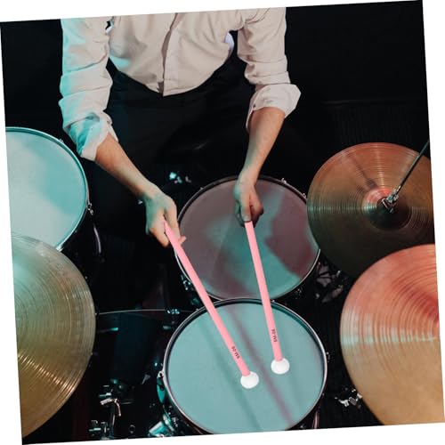 1 Par Baquetas Profesionales para Percusión con Cabezas de Fieltro miniatura 6