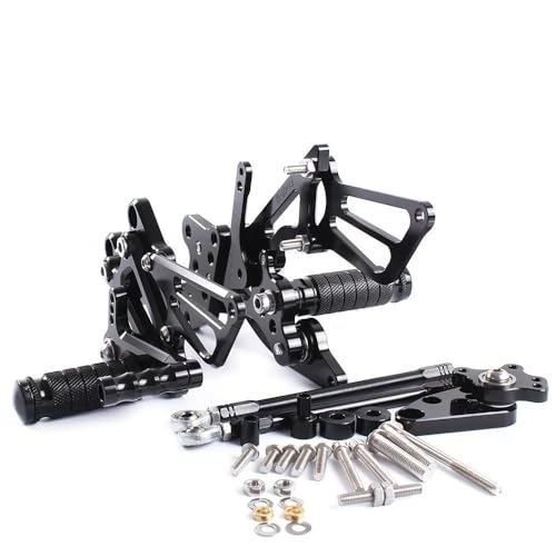 Commandes reculées CBR600RR 2008 ensemble arrière repose-pieds alu CNC - 2