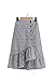 Produktbild Skirts Women Bodycon High Waist Ruffles Hip Tight Plaid Checkered Printed Midi Saias Jupes Falads Femme Drop Ship-2-One Size