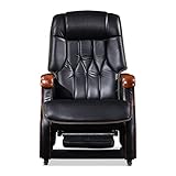 Big and Tall Bonded Leather?Reclining Task,High Back All Day Comfort Ergonomic Lumbar Support Modern Executive and Computer Desk Comfortable Anniversary Vision