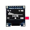 Hailege 0.96" SSD1306 SPI OLED LCD Display 128X64 OLED for 51 STM33 Arduino Raspberry Pi White Font