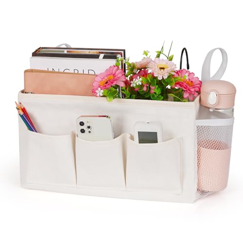 Lilithye bedside caddy storage organizer