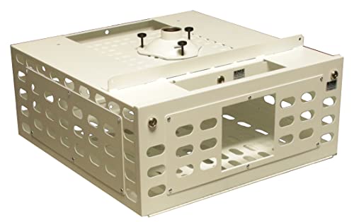 BMS Projector Cage with Internal Mount and Double Key Security - Steel Construction - Medium (23.6