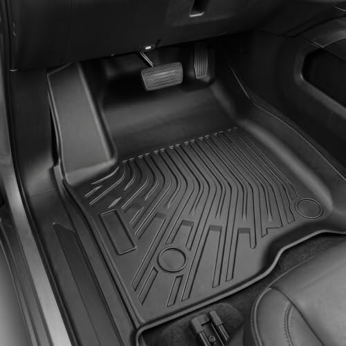 BDFHYK Floor Mats for Silverado/Sierra 1500 2019-2025, 2500/3500 2020-2025 by BDFHYK - Used condition - Image 2