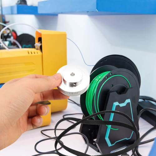 SAFIGLE Zahnriemenscheibe Synchronrad Set Mit 1:3 Untersetzungsverhältnis Aus Aluminium Für 3D-Drucker Modellbau Und Mechanische Anwendungen