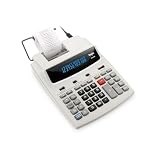Calculadora Compacta 12 Dígitos MR 6124 Elgin com Calendário, Relógio e impressão de Data