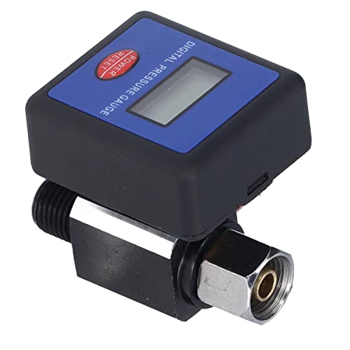 Image of Vistreck G1/4 Digital Air Pressure Regulator with Pressure Gauge for Automotive, Construction & Carpentry