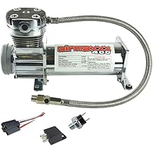 400 Chrome Air Compressor Kit w/150-180 Switch & Relay