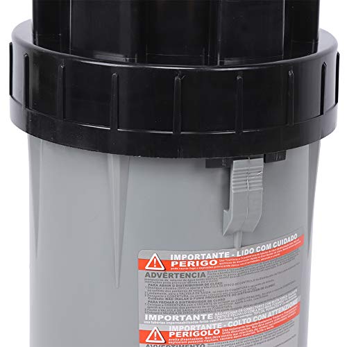 CL-200 Automatischer chemischer Feeder Chlorspender/Brom Inline-Feeder Robustes und langlebiges PVC-Chlorinator-Desinfektionsgerät für Schwimmbad-Whirlpool