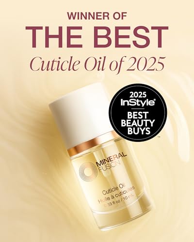 Mineral Fusion Cuticle Oil Nail Treatment - Natural Moisturizer with Vitamin E and Sweet Almond Oil - Softens & Protects Cuticles - Vegan, 99% Naturally Derived Formula - 0.33 oz - Thumbnail 3