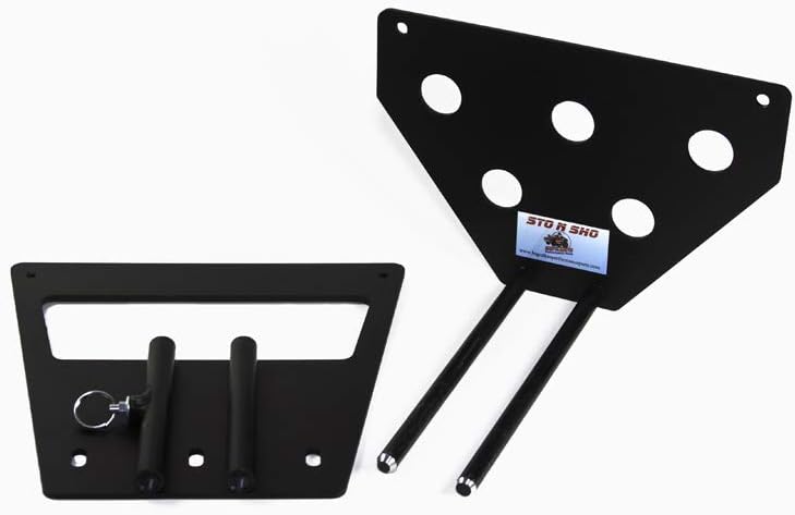 STO N SHO Front License Plate Bracket Compatible with 2010-2012 Ford Mustang Shelby GT500 (SNS5b)