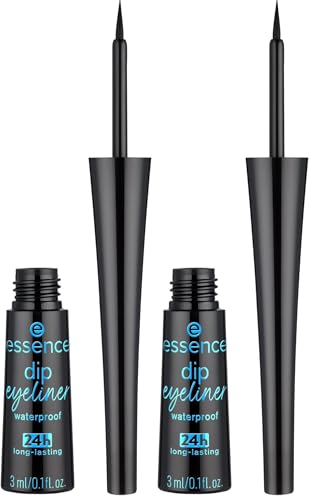 Essence Eyeliner Waterproof Dip Eyeliner 24h 01 - vue 2