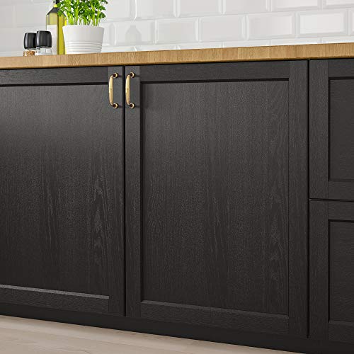 Porte LERHYTTAN ProTuning teinté noir 60x40 cm pour meuble de cuisine