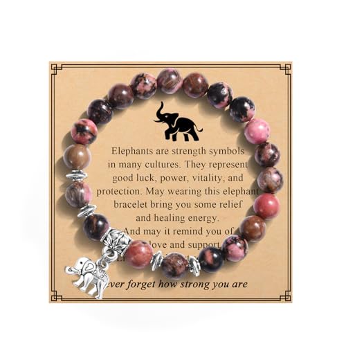 Elephant Gifts for Women Inspiration Bracelets Get Well Soon Gifts Good Luck Gifts for Her Elephant Jewelry