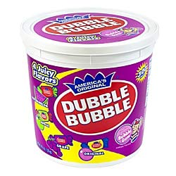 Dubble Bubble Assorted Twist Tub, 300 Pieces miniatura 1