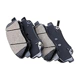 Material: CERÁMICA regiones Juego de pastillas de freno delanteras compatibles con GE ATL 1.8/2.0L EMG GT 2.4L BOR BO Pro Azk X6 Geo G6 A, accesorios de freno de disco.