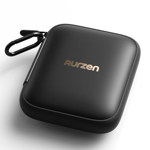 Image of Aurzen CasePlay Carrying Case for ZIP Ultra-Portable Mini Projector, Black | Waterproof and Drop-Resistant Projector Bag for Secure Storage and Travel