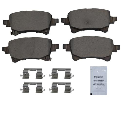 Image of HUSCH D2233 Rear Ceramic Brake Pads Kit Fit For Jeep Gladiator 2021-2024
