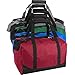30 Liter, 17 Inch Canvas Duffle Bags for Men and Women – Travel Weekender Overnight Carry-On Shoulder Duffel Tote Bags (Red)