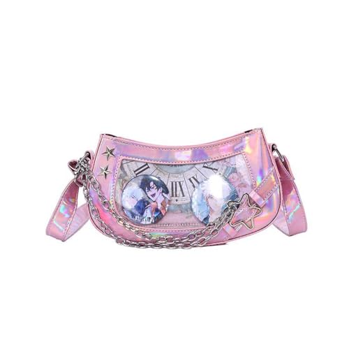 Y2k Aesthetic Cute Handbag Ita Purse Crossbody Japanese Shoulder Bag Pin Display