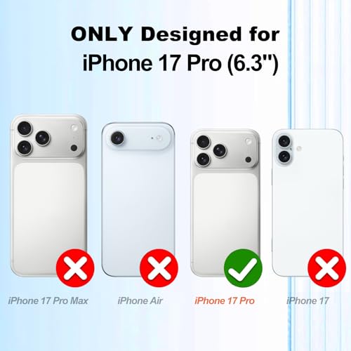 Coque iPhone 17 Pro anti-chocs fine MagSafe fleur mate - 7
