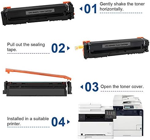 SMARTOMI 054 054H Compatible Toner Cartridges For Canon 054 054h For Canon CLASS MF640C MF642Cdw MF641Cw MF643Cdw MF644Cdw MF645Cx LBP621Cdw LBP622Cdw LBP623Cdw