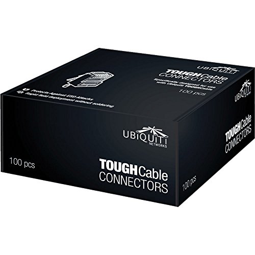 Ubiquiti TOUGHCable RJ45 8P8C Male Connectors, 100 Piece